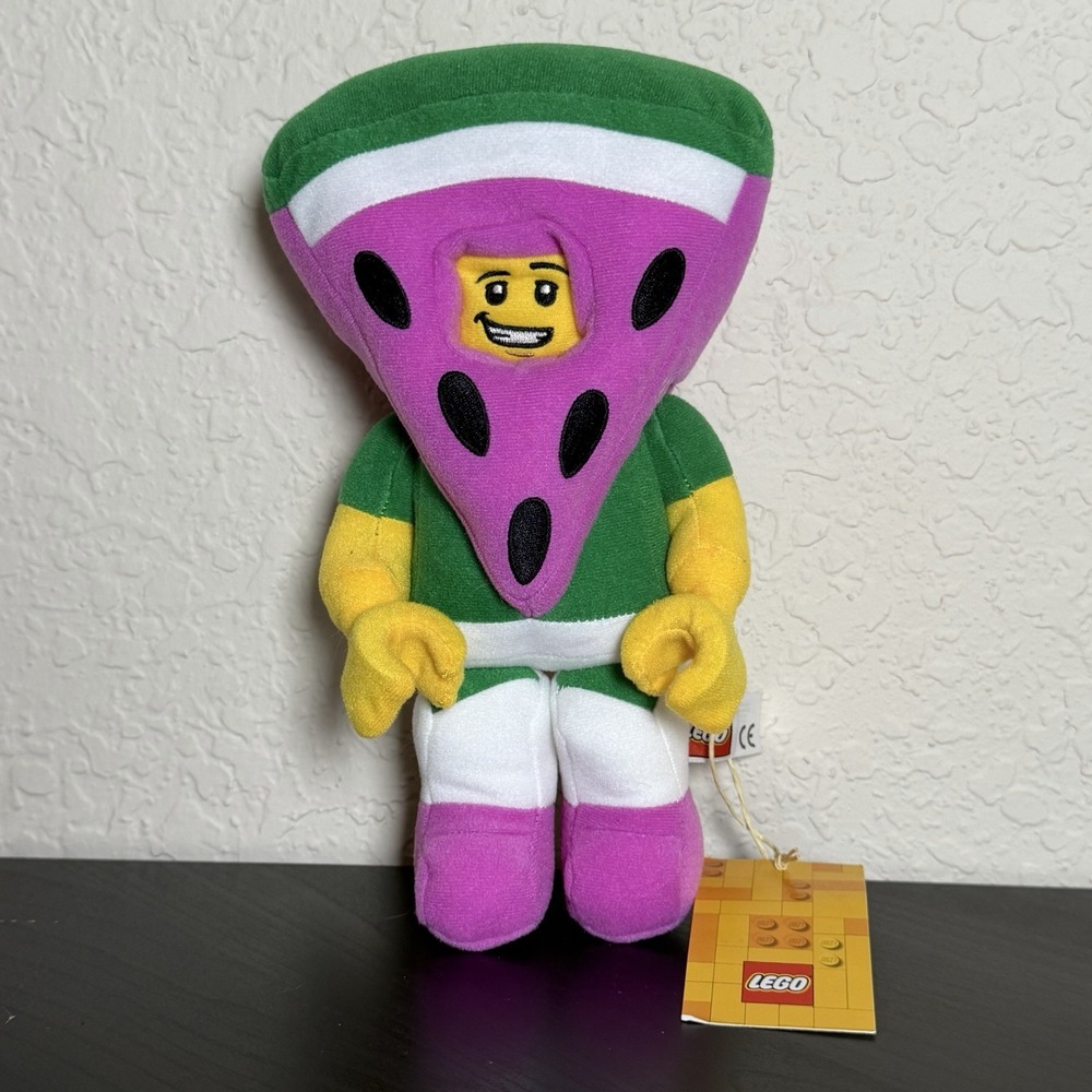LEGO Minifigure Watermelon Guy 9.5" Plush - BRAND NEW
